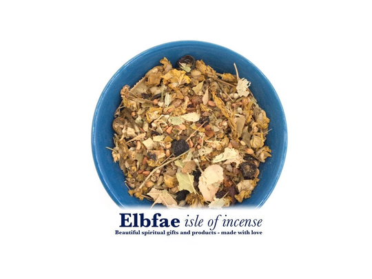 Wellbeing Powerful Incense, Sacred Setting, Ritually Blended, Shamanic & Witchy Purposes, 100Ml Loose Mix. 1x ~ Handmade By Elbfae New