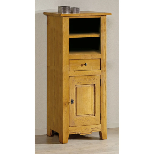 Abarne 65cm Wide 1 Drawer Oak Solid Wood Highboard
