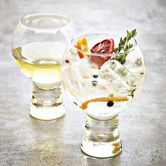 Gin Glasses | Unusual Party-Ware Kitchenware Dining Cocktail Short Stem Glass Goblet Mothers Day