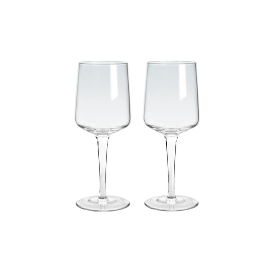 Natural Canvas Red Wine Glass Set Of 2