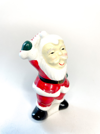 Vintage Santa Claus Ceramic Pepper Shaker Made in Japan