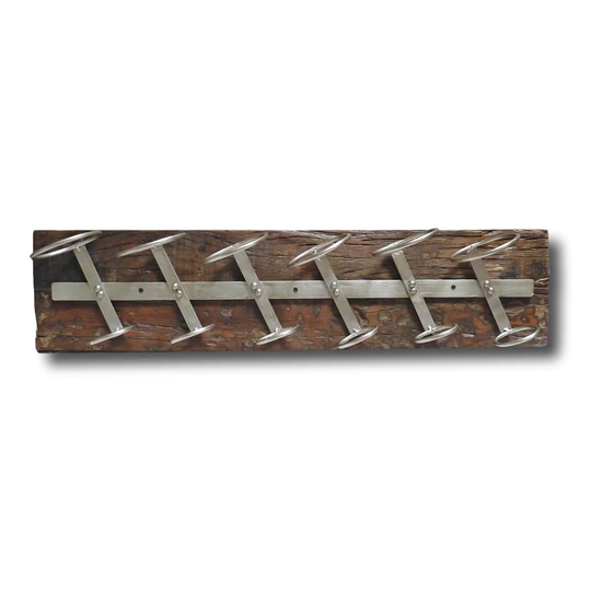 Alexzander 6 Bottle Wall-Mounted Wine Rack