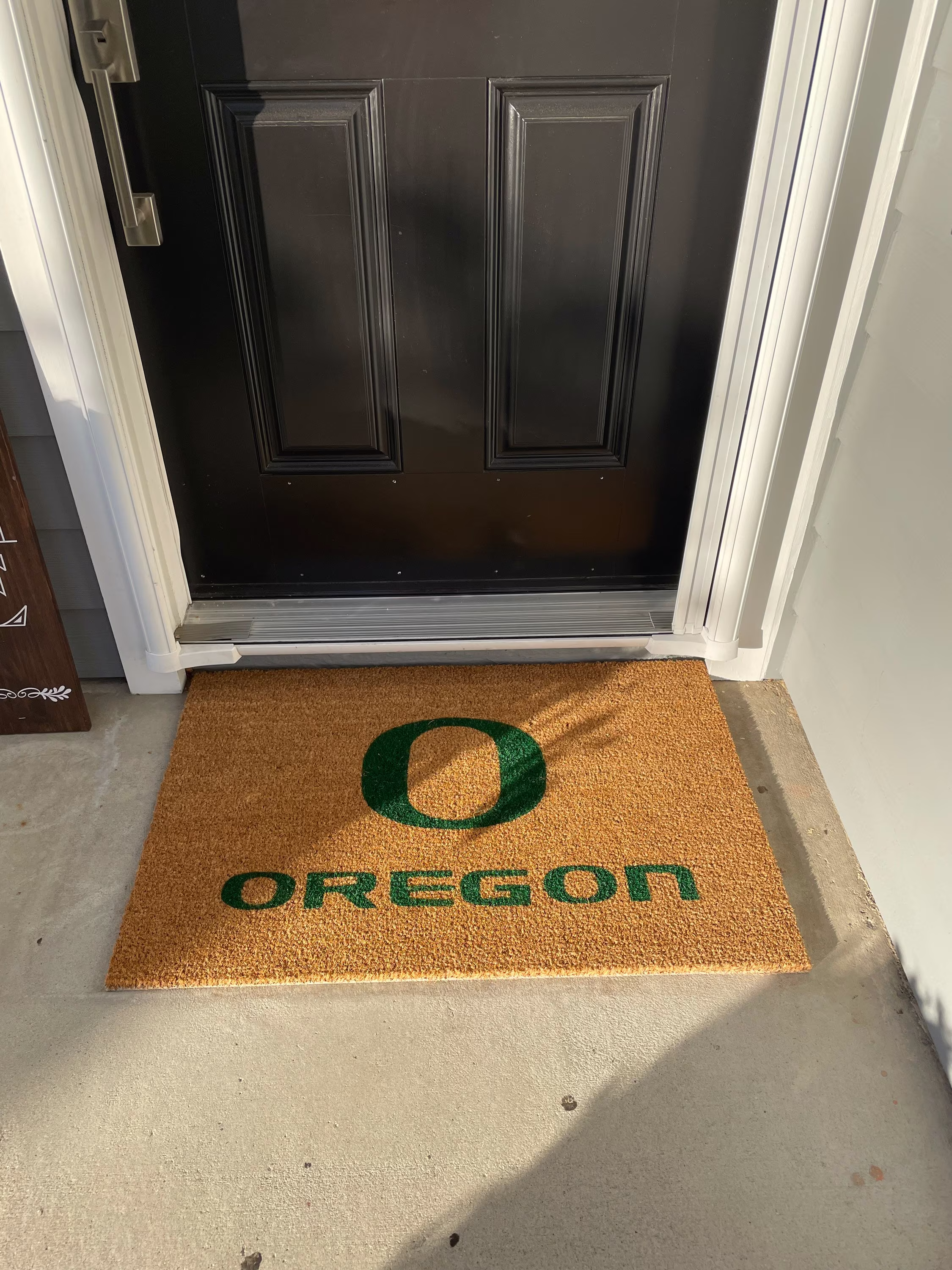 University Of Oregon Door Mat | Welcome , Mat, Gift Home Doormat, Closing