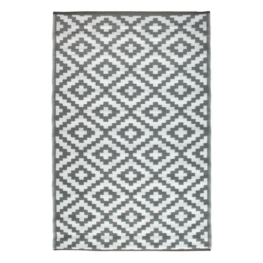 Mansour Grey Outdoor Area Rug