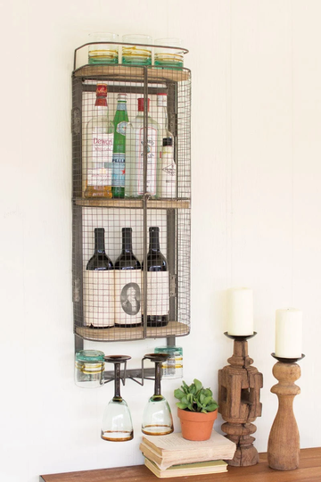 Wine Bar Storage Cabinet