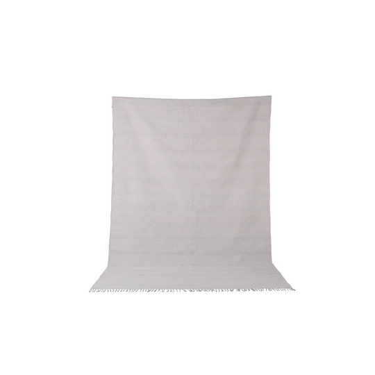 Acworth Handwoven Cotton Beige Rug