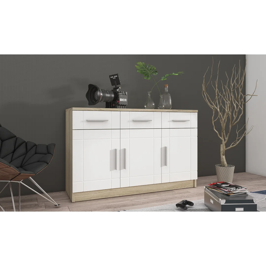 Ehlena 103 Cm Wide 3 Drawer Sideboard