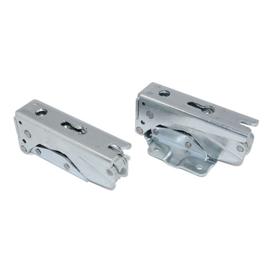 Fridge Freezer Integrated Door Hinge Set Left Right Pair Fits CDA