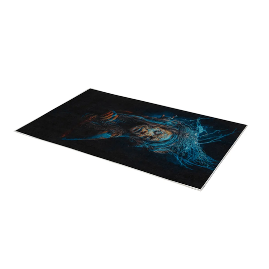 Llyr Flatweave Blue/Black Rug
