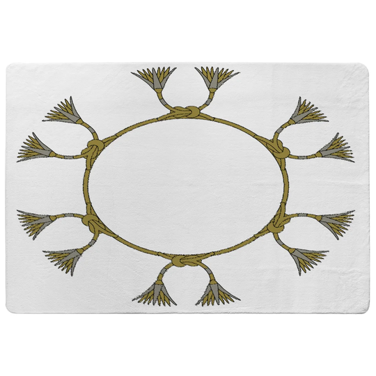 Muskego Shaggy White Area Rug