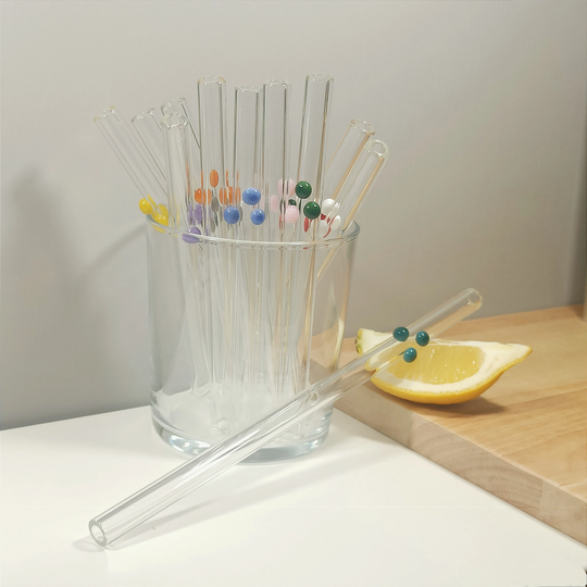 Eco Friendly Glass Straws, High Quality Bpa Free, Hygienic Reusable Drinkware, Environmentally Conscious Drinking