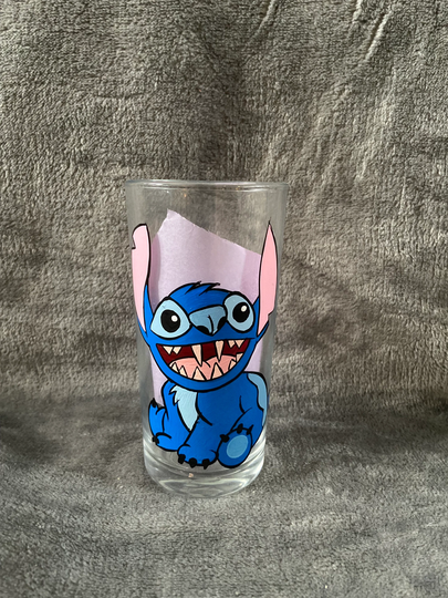 stitch Tumbler Handpainted