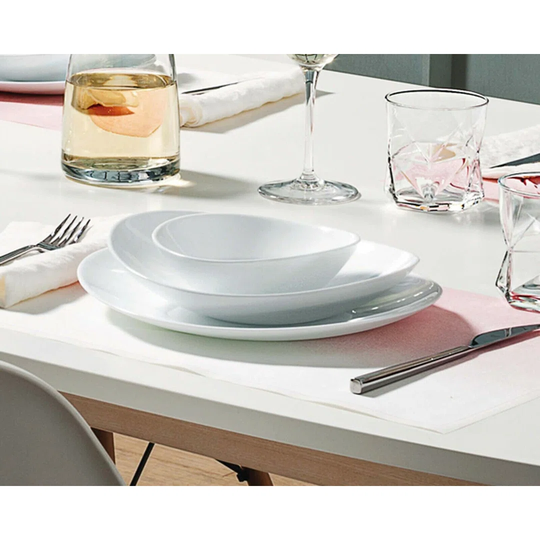 6 X Prometeo Opal Glass Small Plates