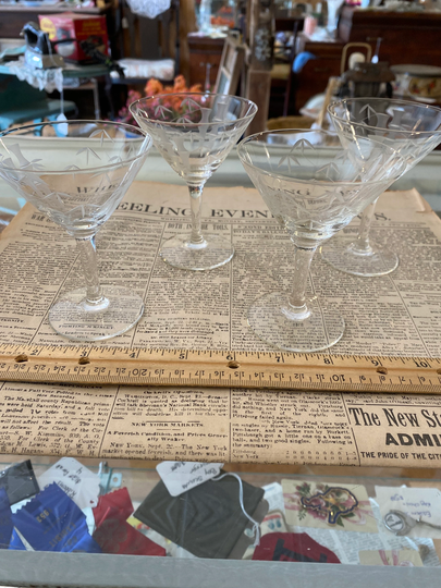 Noritake Hand Blown Glass Stemware
