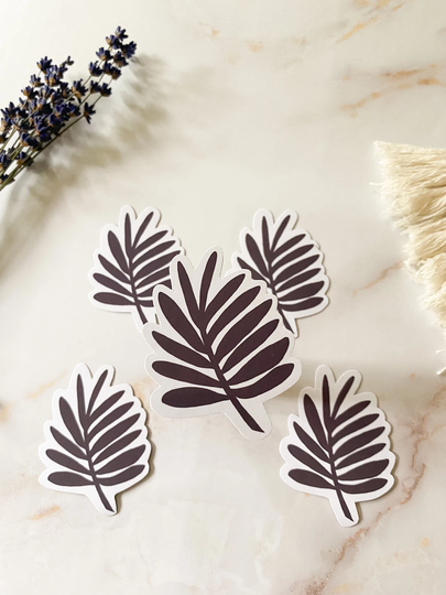 Minimal Fern Magnet, Botanical Plant Boho Home Decor, Earthy Kitchen Farmhouse Cottage Core, Bohemian