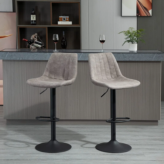 Suzana Height Adjustable Swivel Bar Stool