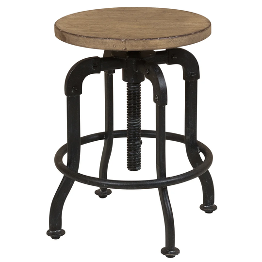Fort Oglethorpe Height Adjustable Swivel Bar Stool