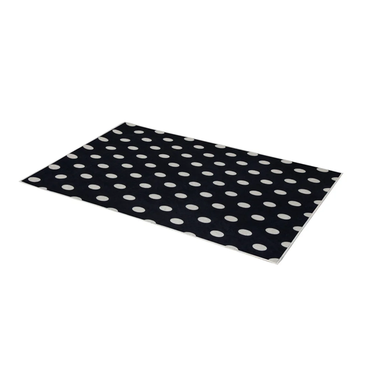 Meriel Flatweave Black/White Rug