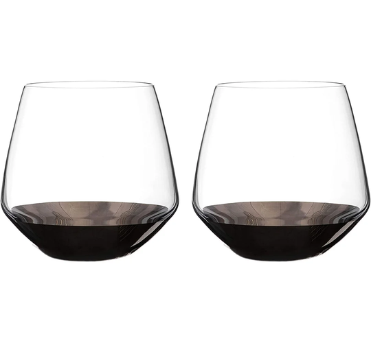 Bellagio Platinum 390ml Lead Free Crystal Whiskey Glass