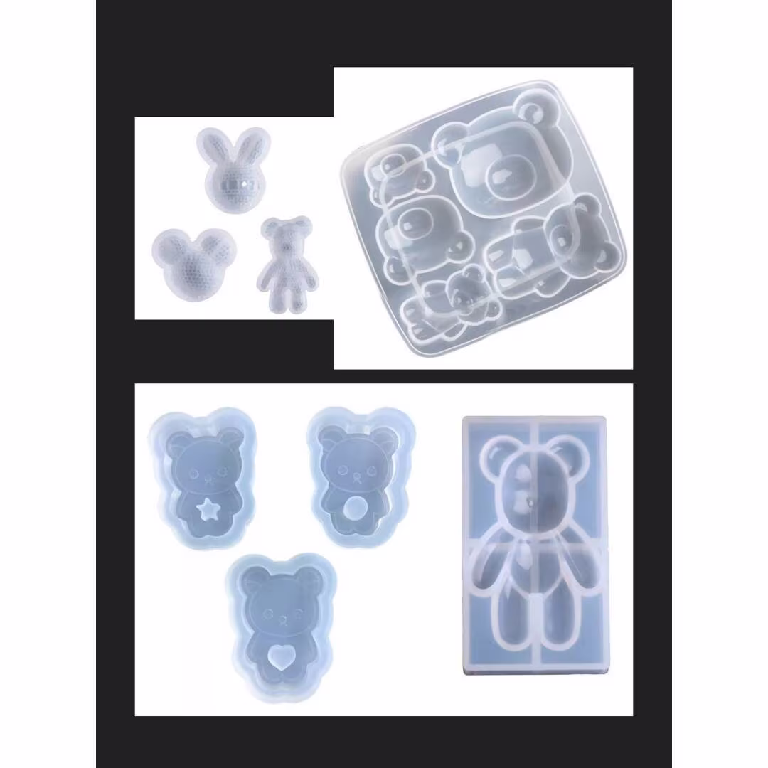 Bear Resin Silicone Mould