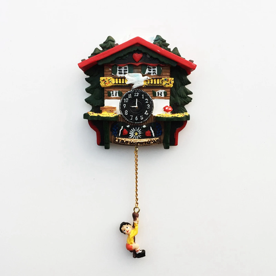 Leavenworth, Wa Cuckoo Clock Usa Fridge Magnet Travel Souvenir Gift Collection Craft Refrigerator Decoration