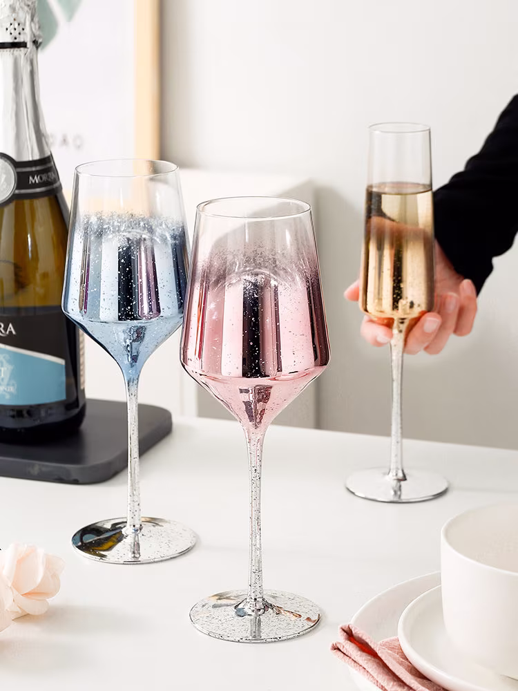 Wine Glass - Starry Night Art Designed in UK