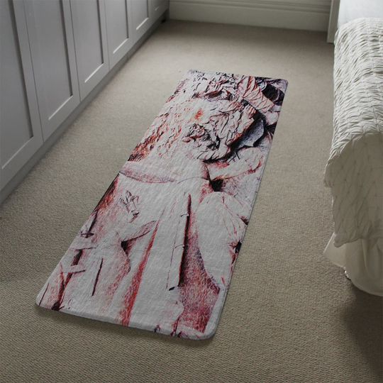 Malveaux Getting Ready Battle of Britain Designer Shaggy Rust/Grey Rug