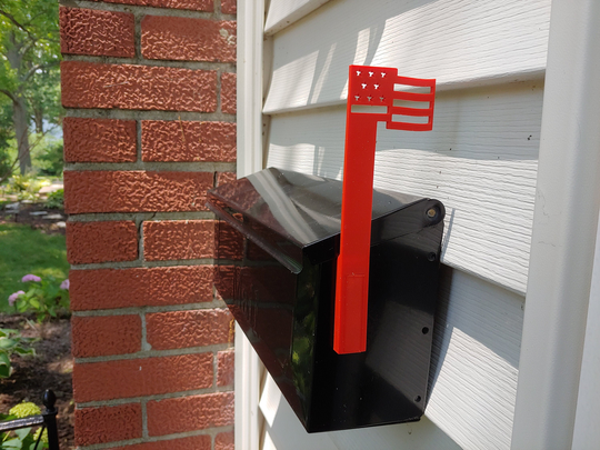 Murica Flagnet Magnetic Mailbox Flag For Town House Style Mailboxes