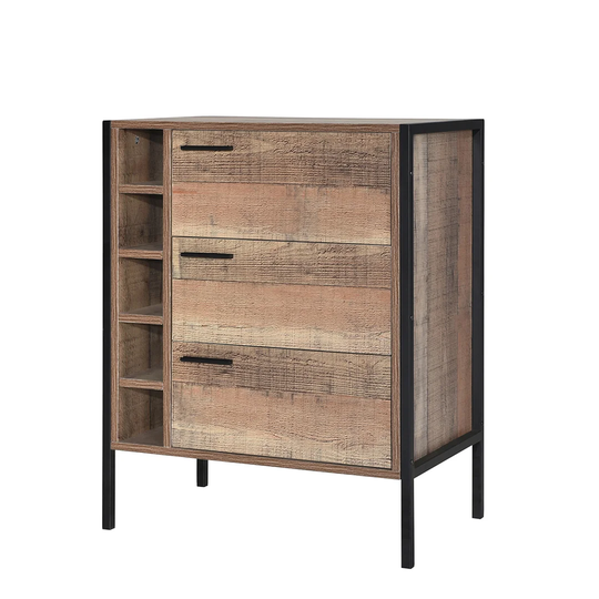Terrence Bar with Wine Storage