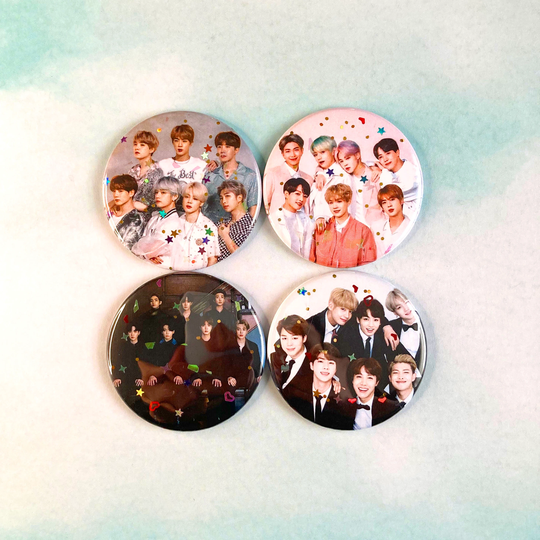 Bts Merch Kpop Magnet - Fridge Magnets Bangtan Boys Kpop 2.25