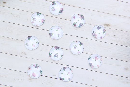 Flower Magnets - Set Of 6 Summer Fridge Magnet Home Office