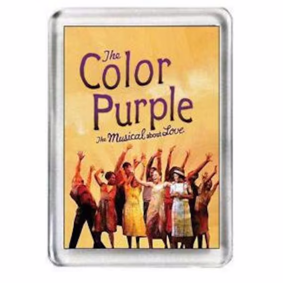 The Color Purple. Musical. Fridge Magnet
