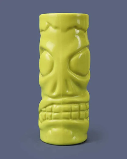 Plastic Zombie Tiki Mug, Party Mug