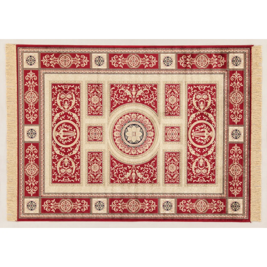 Saonne Red/Cream Rug
