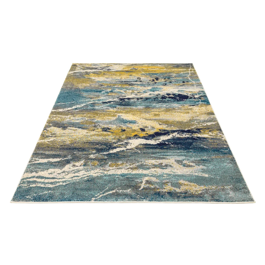 ELSSA - Blue Multi - Area Rug