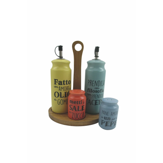Idee Condiment Set
