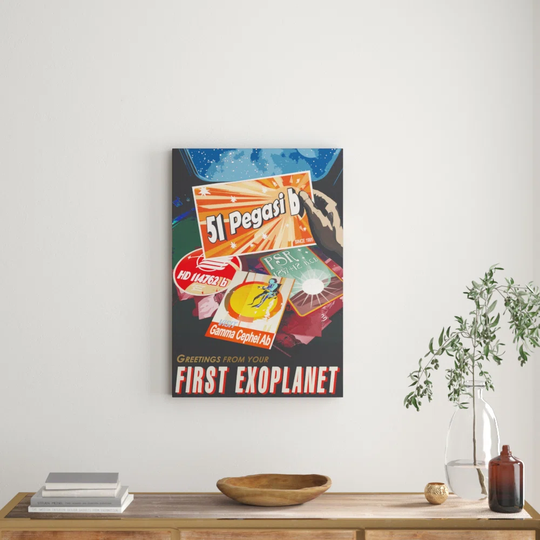 First Exoplanet - Art Print