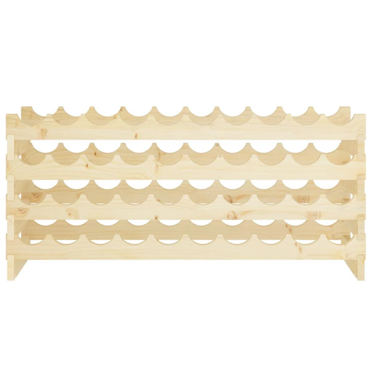 Belfry Kitchen Wine Rack 101X29x46 Cm Solid Wood Pine