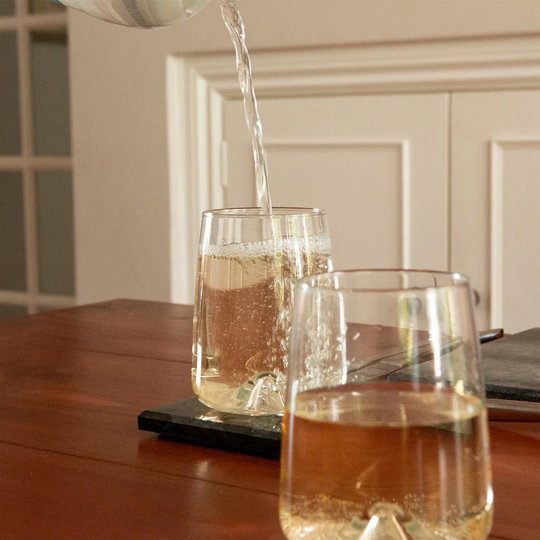 LAV Terra Highball Glasses - 590Ml - Clear - Pack Of 6