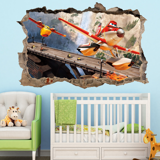 Cartoon Characters Wall Sticker Art Poster Mural Decal Room Office Nursery Decor Id221
