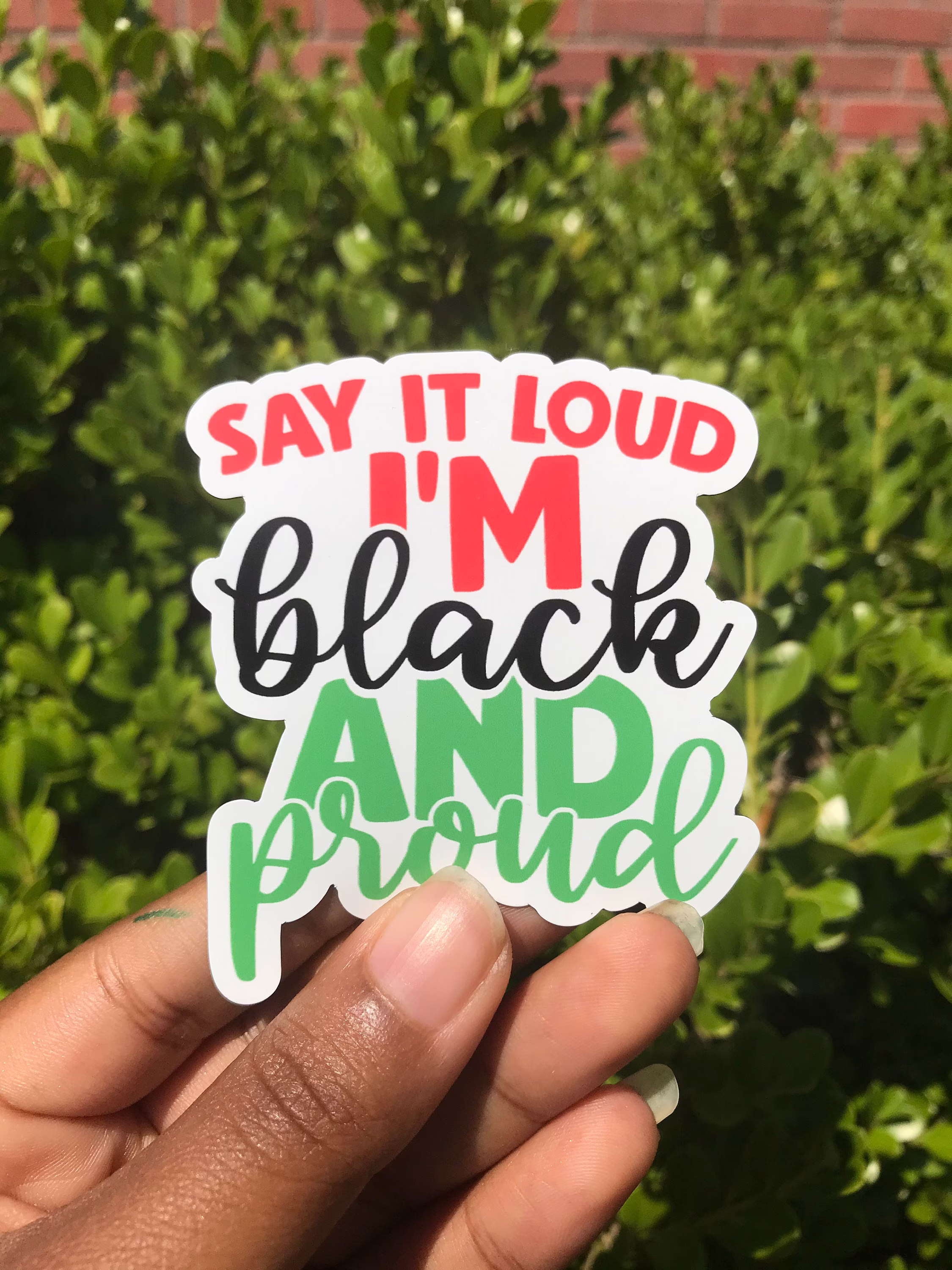 Black & Proud Magnet
