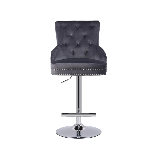 Cabell Height Adjustable Swivel Bar Stool