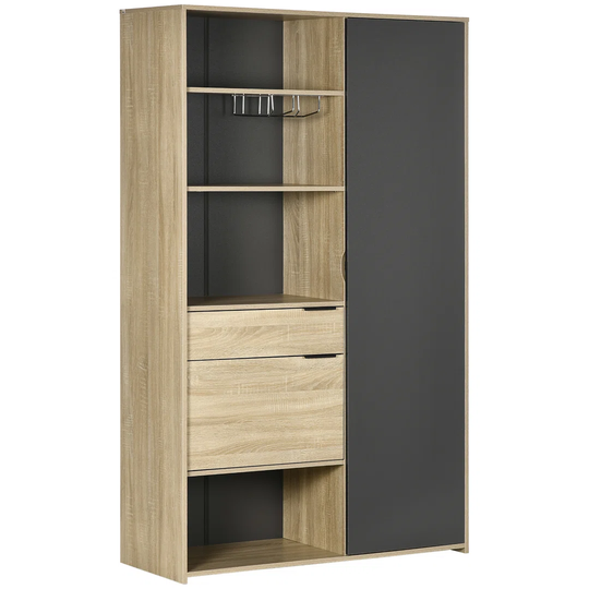 70.87" H x 43.31" W x 16.34" D Jakeway Single Storage Cabinet