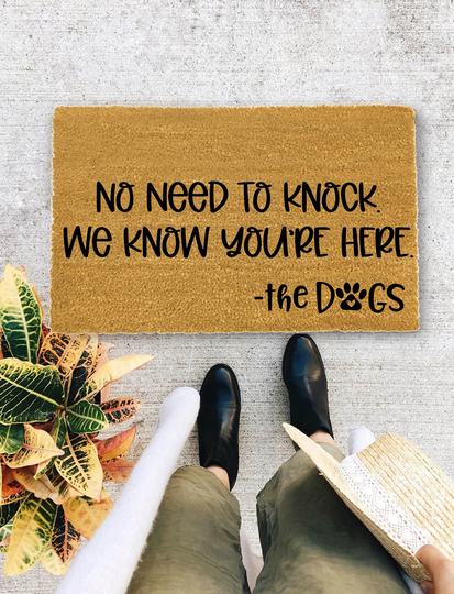 Funny Doormats, Closing Gift, Door Mat, New Home Gift, Wedding Gift - 2117