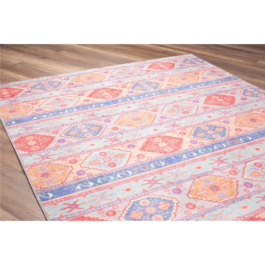 Mccracken Blue/Orange/Red Rug