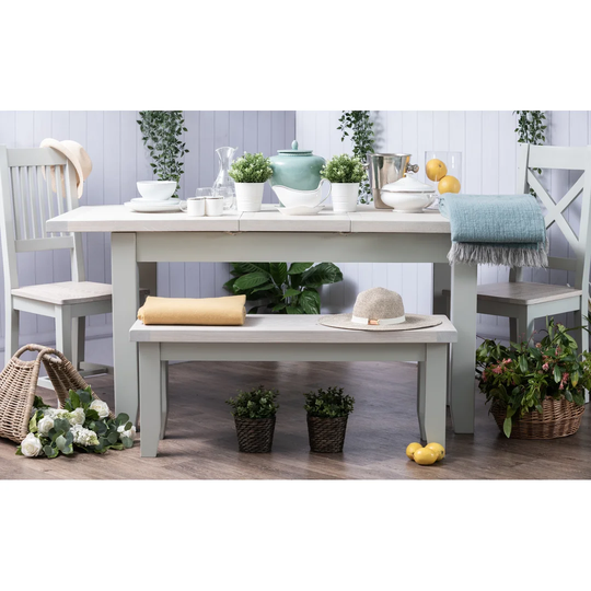 Haskell Extendable Dining Table