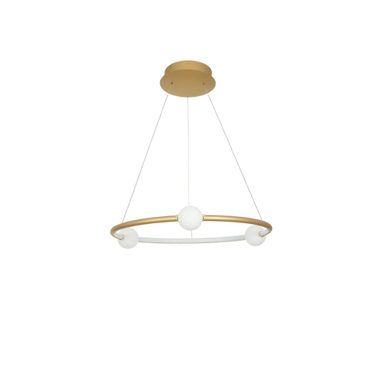 Lacey 1-Light Single Geometric LED Pendant