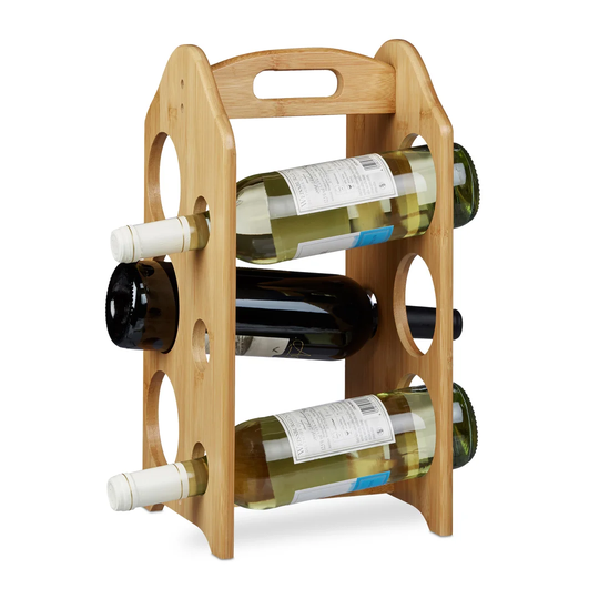 Lennon 6 Bottles Tabletop Wine Rack