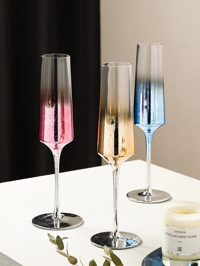 Champagne Glass - Starry Night Designed in UK