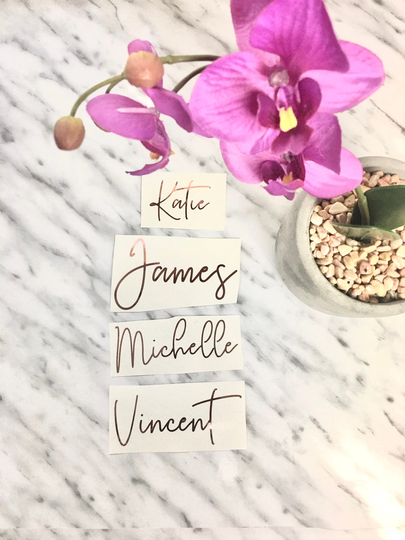 Christmas Personalised Matte Vinyl Sticker Wedding Birthday Bridesmaid Custom Name Sticker Gift For Her Glass Hen Party Bottle